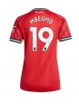Manchester United Bryan Mbeumo #19 Replika Hemmakläder Dam 2025-26 Kortärmad